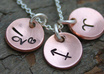 make a cute copper Zodiac necklace