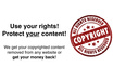 get your copyrighted content removed from any website