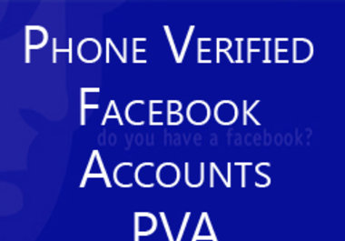 sell you one phone verified Facebook account big1