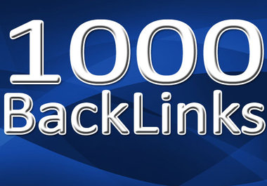 create 1001 Backlinks to your website with proof big1