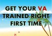 create a custom Screencast Video to train your Virtual Assistant