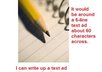 write Your OPPORTUNITY Ad