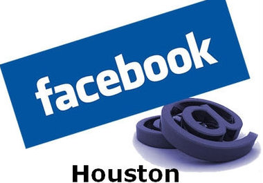 extract Geo-Targeted -Houston- Facebook Email Addresses Online For Your Business - 1000 Emails Only big1