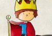 create a cartoon version of you that is fully created, colored, and polished on the computer with my wacom tablet