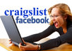 make your craigslist ad click to your facebook page