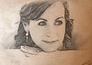 transform your photo into realistic fusain painting cartoon