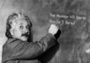place your message written on the board by Einstein small1
