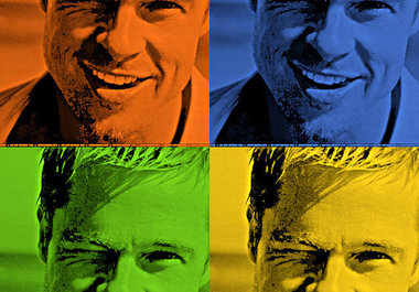 turn your photo into 9 or 16 Andy Warhol pop art big1