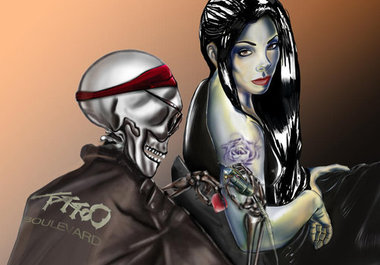 promote your website or product on my facebook page 1193 fans and Twitter account 1409 followers by Tattoo Boulevard big1