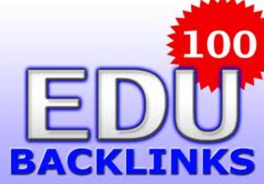create over 100 EDU Backlinks for your website, edu links from edu blogs through edu blog comments and submit links to backlinksindexer big1