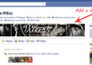 create website or tagline banner for Facebook