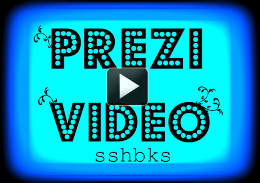 convert your prezi into a video max 1min and add music or voiceover big1