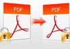 disamble the password of a pdf file