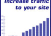 direct minimum 10000 high quality, unique visitors to your website