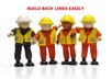 create 20 Angela and Paul backlink profiles MANUALLY