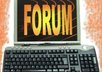 do 25 to 50 posts or comments on your forum or blog
