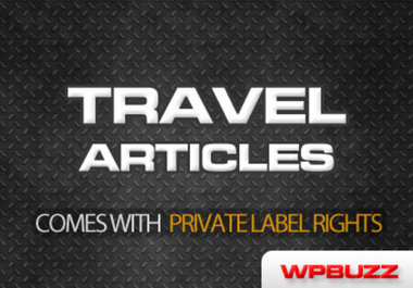 send you 1500 Travel articles with private label rights included big1
