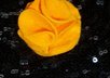 make a felt flower hair barrette