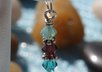 make you a pair of tri color Swarovski Crystal and Bali Sterling Silver Earrings small1
