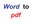 convert your Word document to pdf