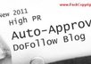 give you a one list of 14,000 and Autoapprove sites to link with Bonus