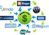 create twelve web 2 pages in High PR sites PR9 to PR4 and linkwheel them