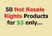 give you 50 eBooks on Internet Marketing topic with full MRR