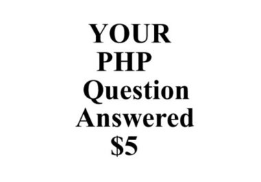 answer any PHP question you have big1