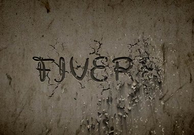 make a Crumbling Animation Intro of your name, logo, or website big1