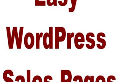 send you create professional sales pages with ease using wordpress big1