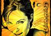 cartoonize 3 of your photos with amazing sunburst effect or pencil or charcoal drawing sketch and write whatever you want on it