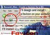 create a favicon icon and install it on your website