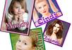 put a frame and name or text on any 3 photos or graphics