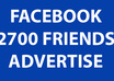 suggest your page or anything onto my 2700 friends in facebook