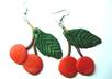 make you a pair of cherries earrings