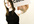 offer your company name or website URL written on displayed board held by a girl