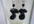 make a pair of polymer clay chunky black music note earrings