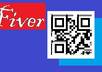 make a qr codse encoded to say anything you want and personalize it