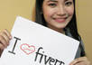 take 3 pictures of me advertising your message, fansign, website and anything you like