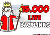 do a scrapebox blast of 15000 LIVE seo backlinks
