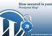 give11 Ways To Improve Security Of your WordPress Blog