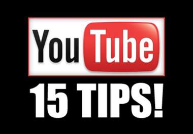 increase YOUR YouTube exposure by providing 15 proven success tips big1