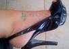 write anything you want on my foot in heels