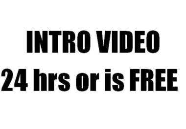 create this simple yet effective Intro Video that will get you more customers delivered in 24 to 48 hours or it is FREE, guaranteed big1