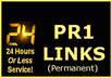 permanently place 1 text back link for you on a PR1 site of mine