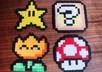 make 1 custom Mario character/item out of Perler beads