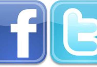 tweet message to over 10,000 Twitter followers AND over 800 Facebook followers big1