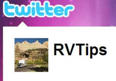 tweet your message to 4000 followers on an RV related twitter site big1