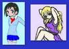 digitally colorize simple drawings, animes, sketches, etc