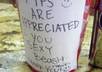 accept a tip or gift for my gig or services